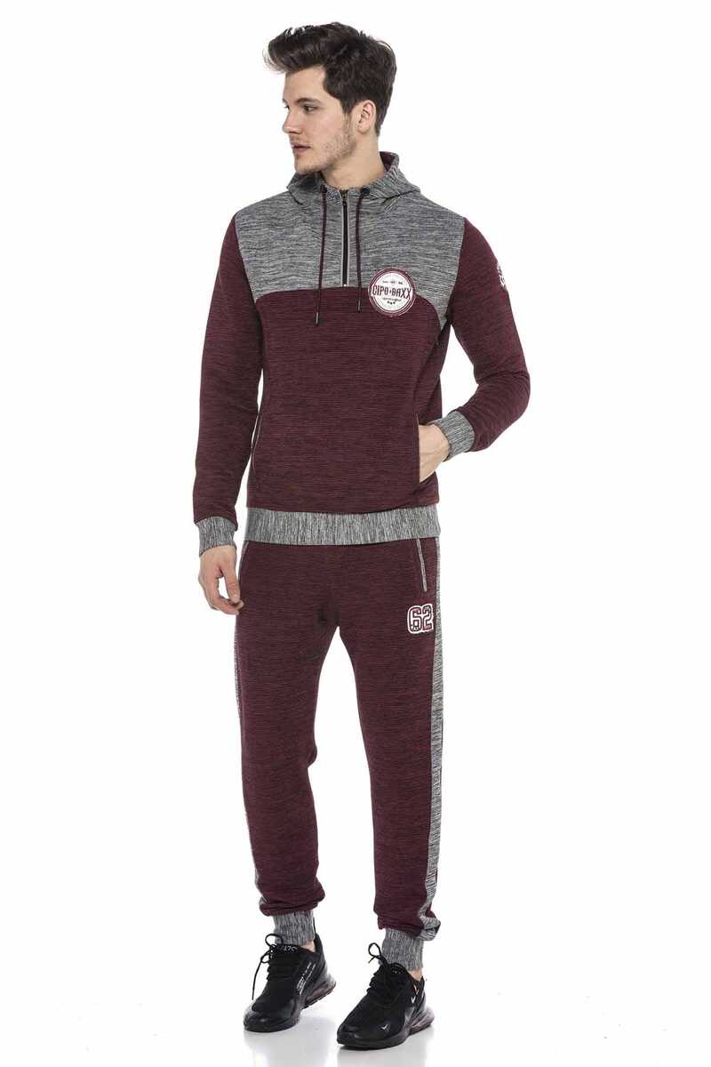 CL372 Hooded Zip Striped Lightweight Sport Sweatshirt