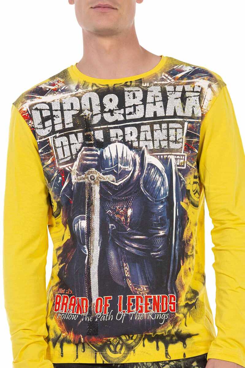 CL452 Stone Print Lightweight Sweatshirt