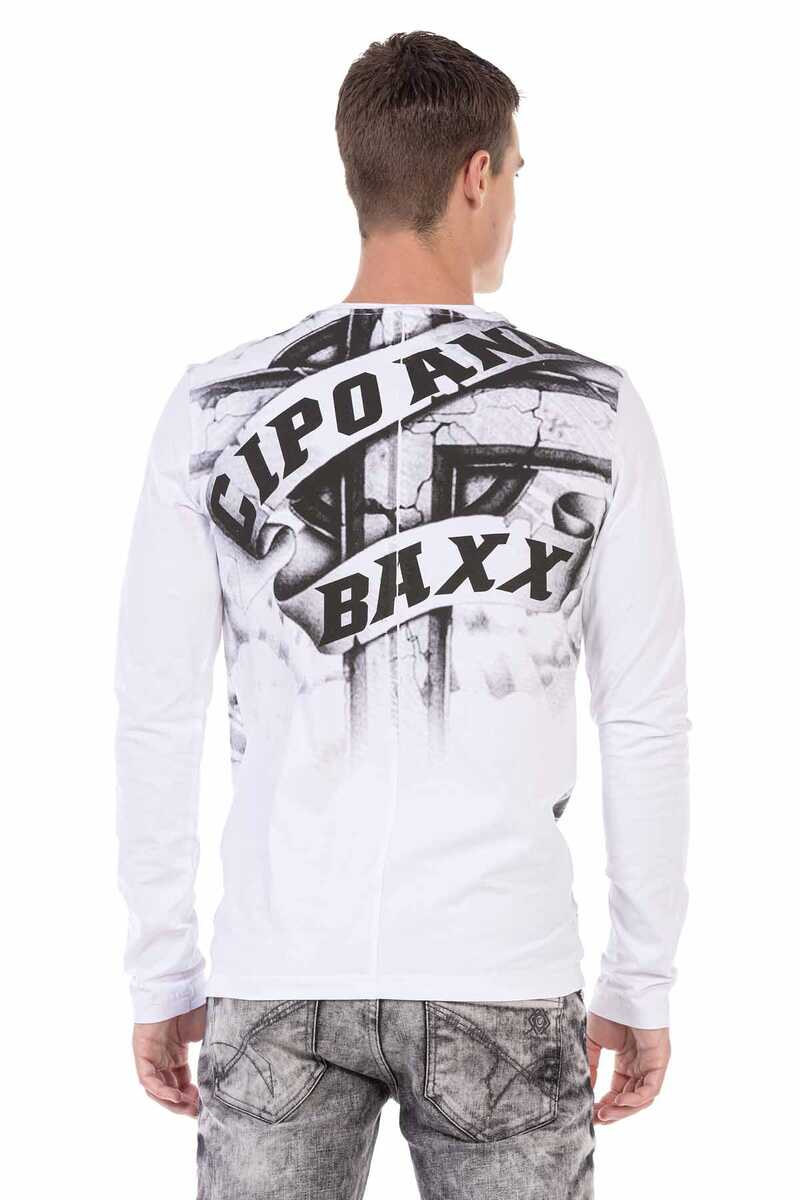 CL452 Stone Print Lightweight Sweatshirt