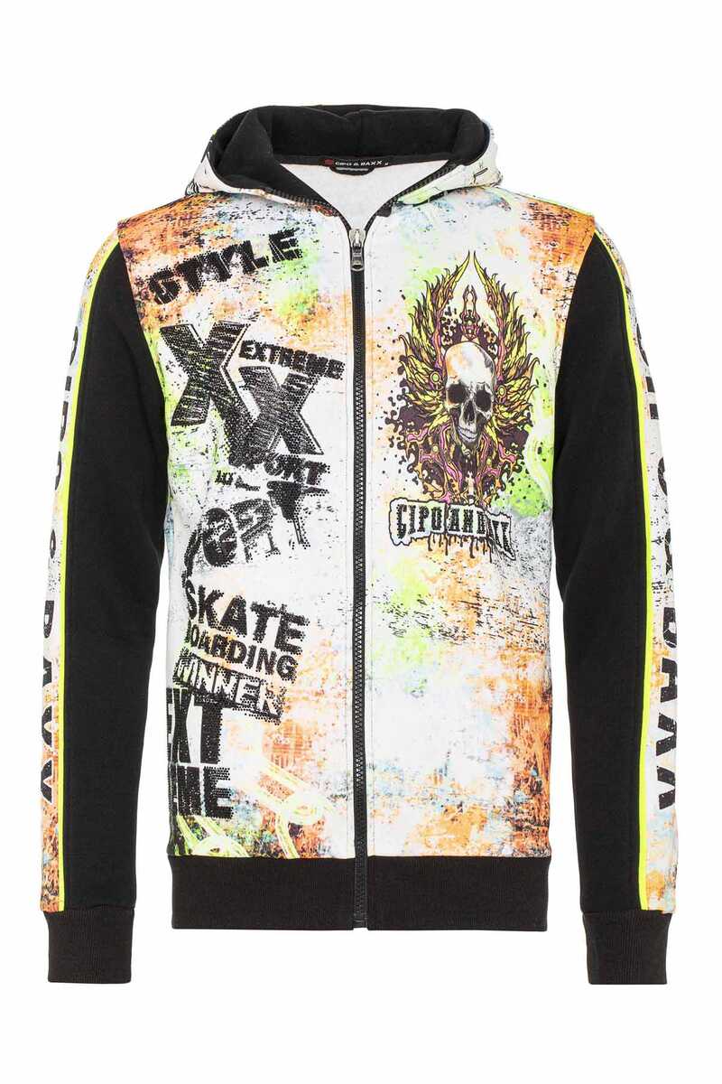 CL457 Neon Pattern Sweatshirt