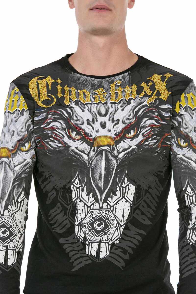 CL488 Eagle Print Sweatshirt