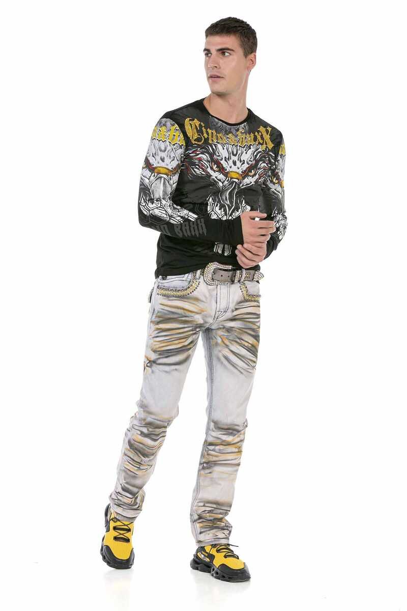 CL488 Eagle Print Sweatshirt