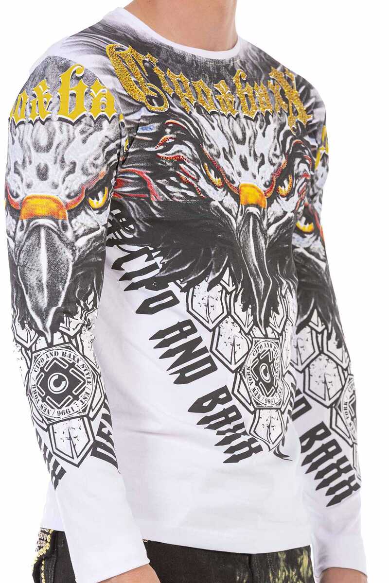 CL488 Eagle Print Sweatshirt