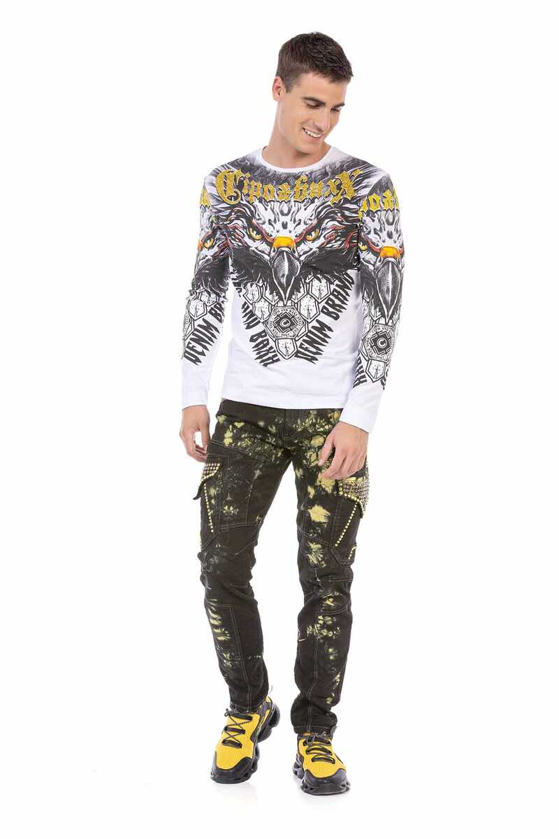 CL488 Eagle Print Sweatshirt