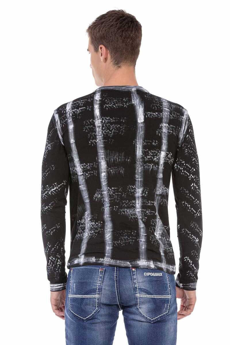 CL493 Eagles Print Men's Sweatshirt