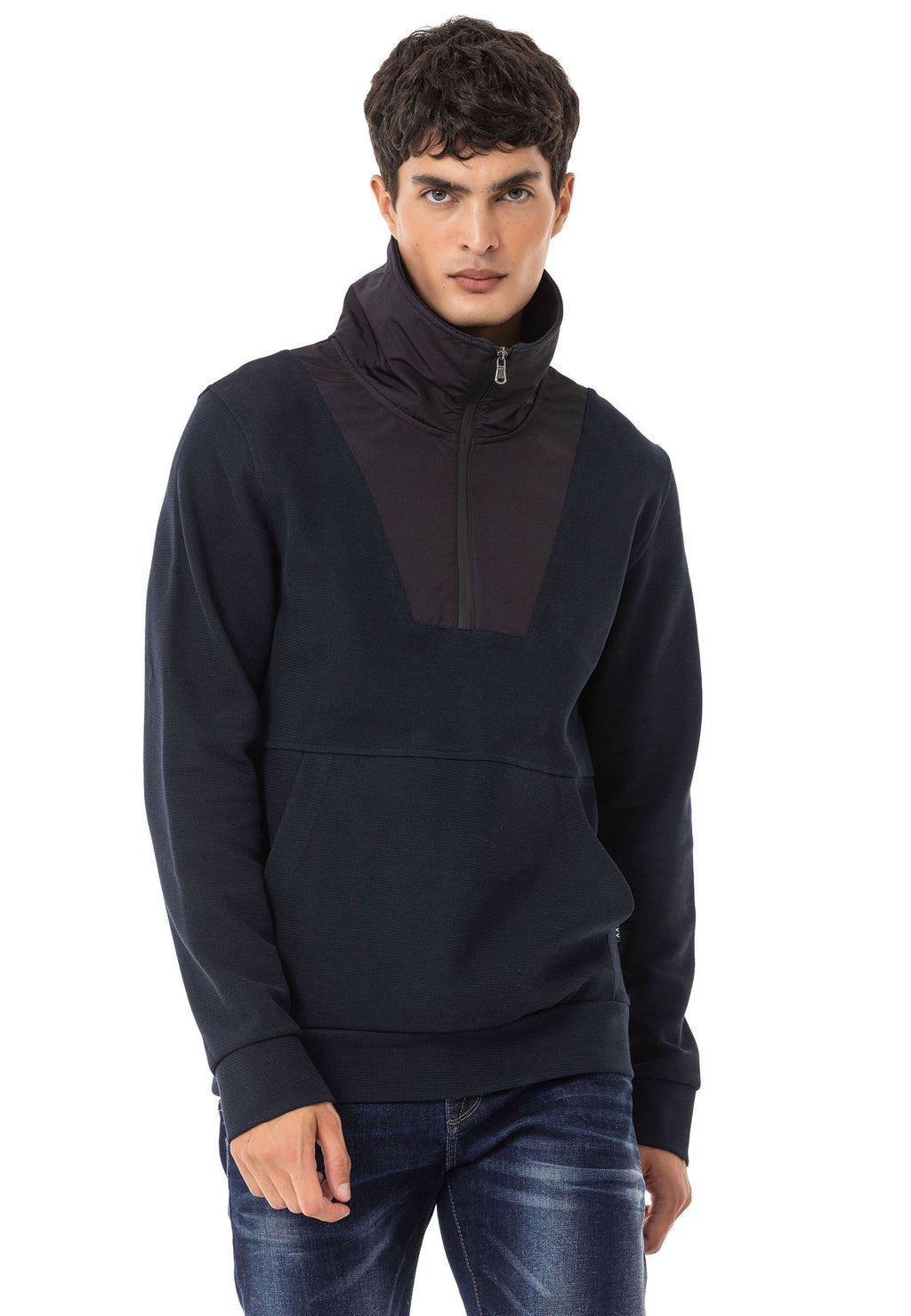 CL555 Men's Basic Zip Hoodie – Hooded Zip Sweatshirt, Everyday Relaxed Fit