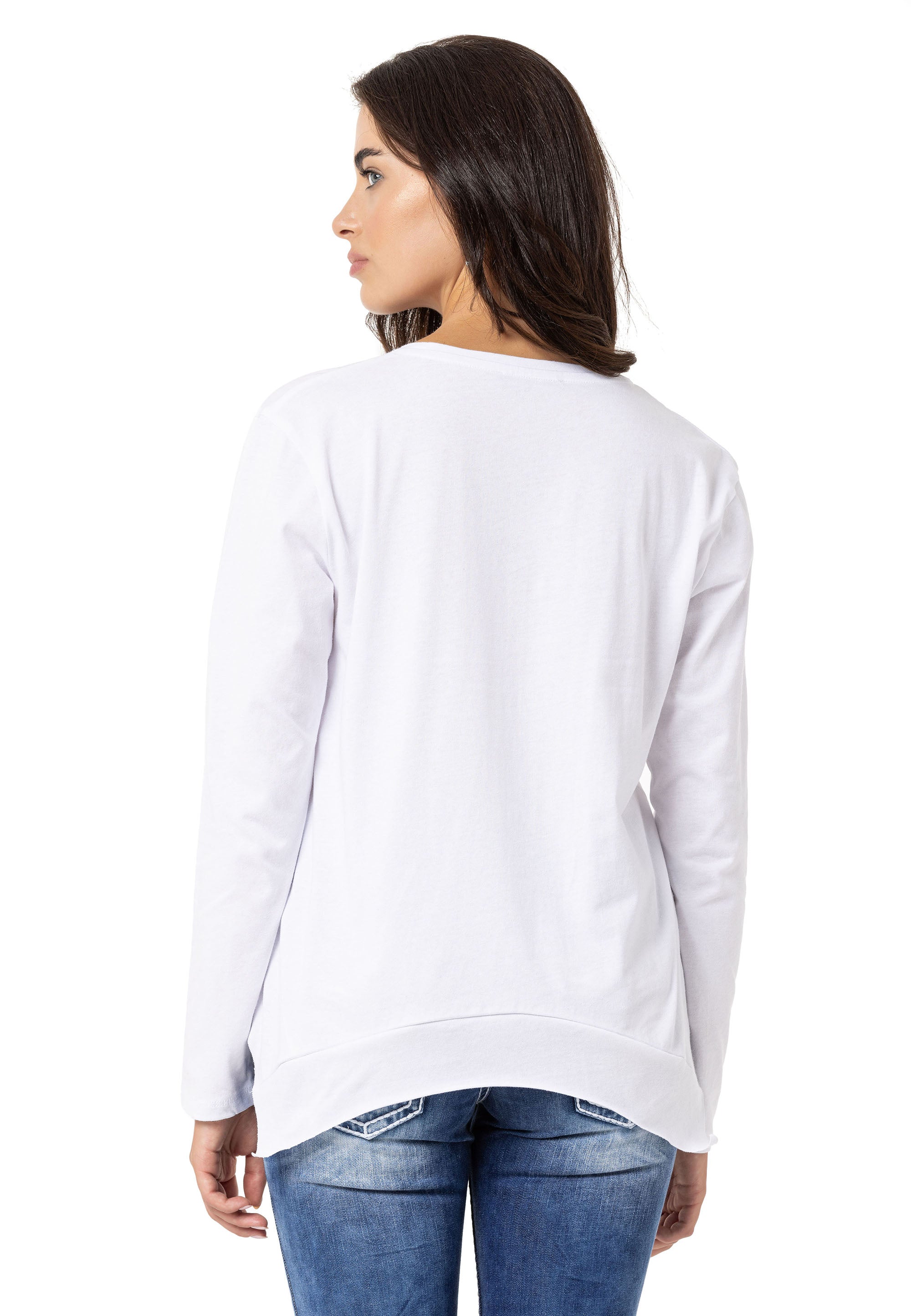 WL354 Collar Detail Sweatshirt