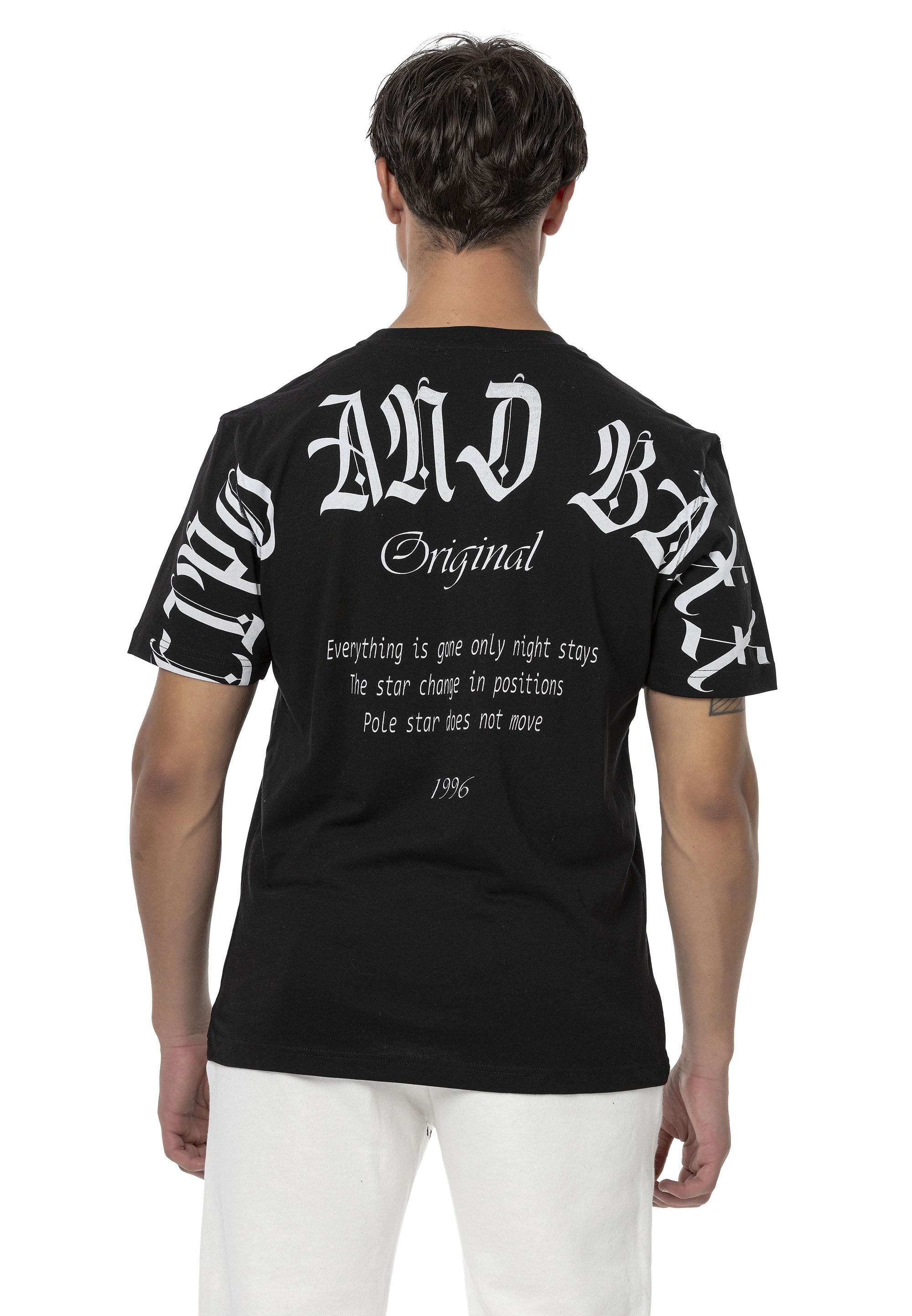 CT787 Men's Oversized T-Shirt with Large Back Logo Print