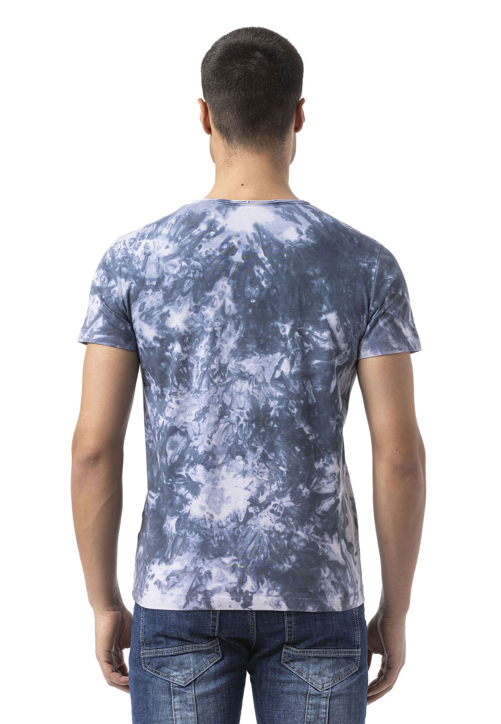 CT804 Men's T-Shirt – Washed Print, Regular Fit