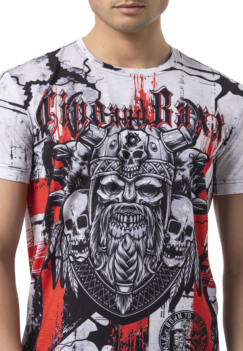 CT819 Vibe Revolution Pattern Men's T-Shirt
