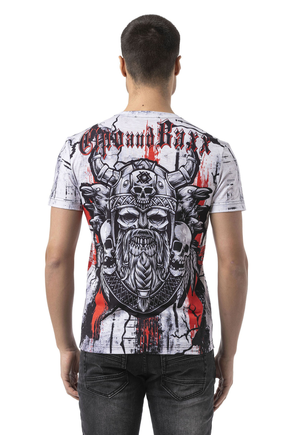 CT819 Vibe Revolution Pattern Men's T-Shirt