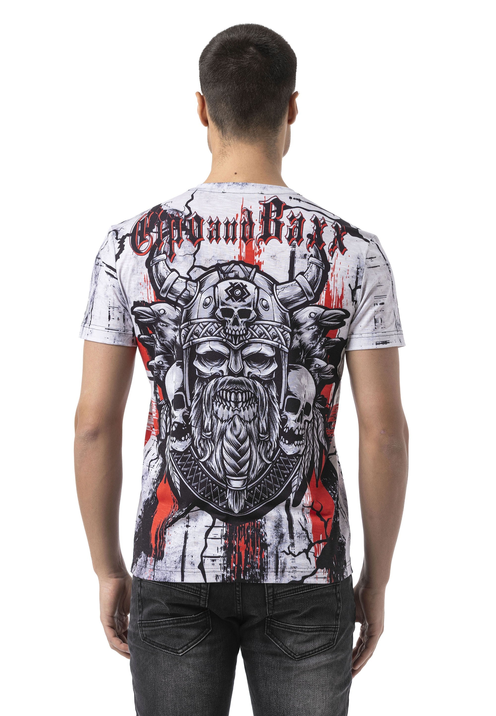 CT819 Vibe Revolution Pattern Men's T-Shirt