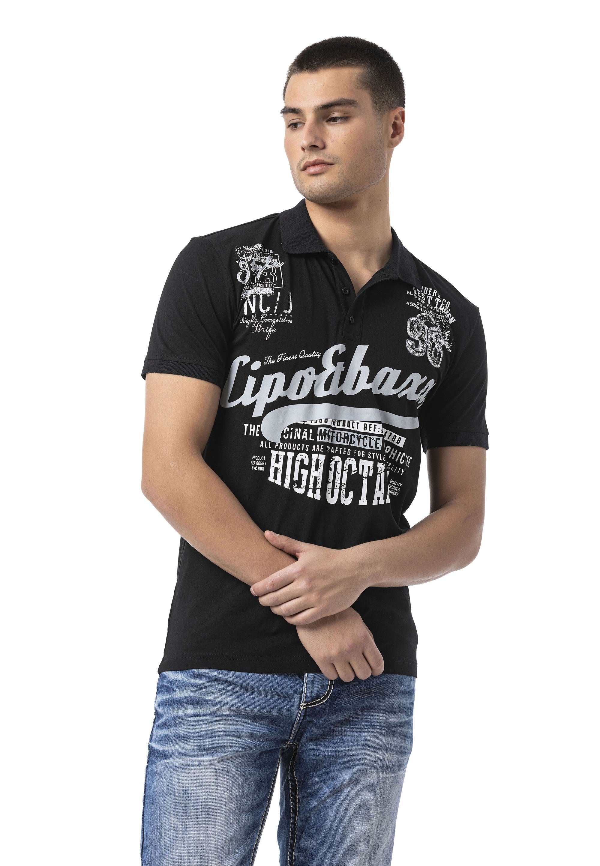 CT794 Men's Urban Graphic Print T-Shirt