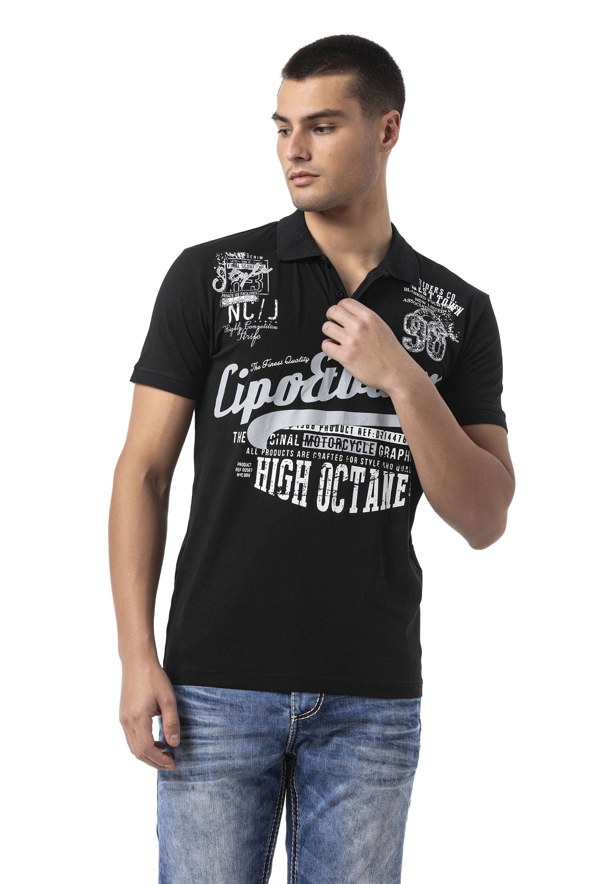 CT794 Men's Urban Graphic Print T-Shirt