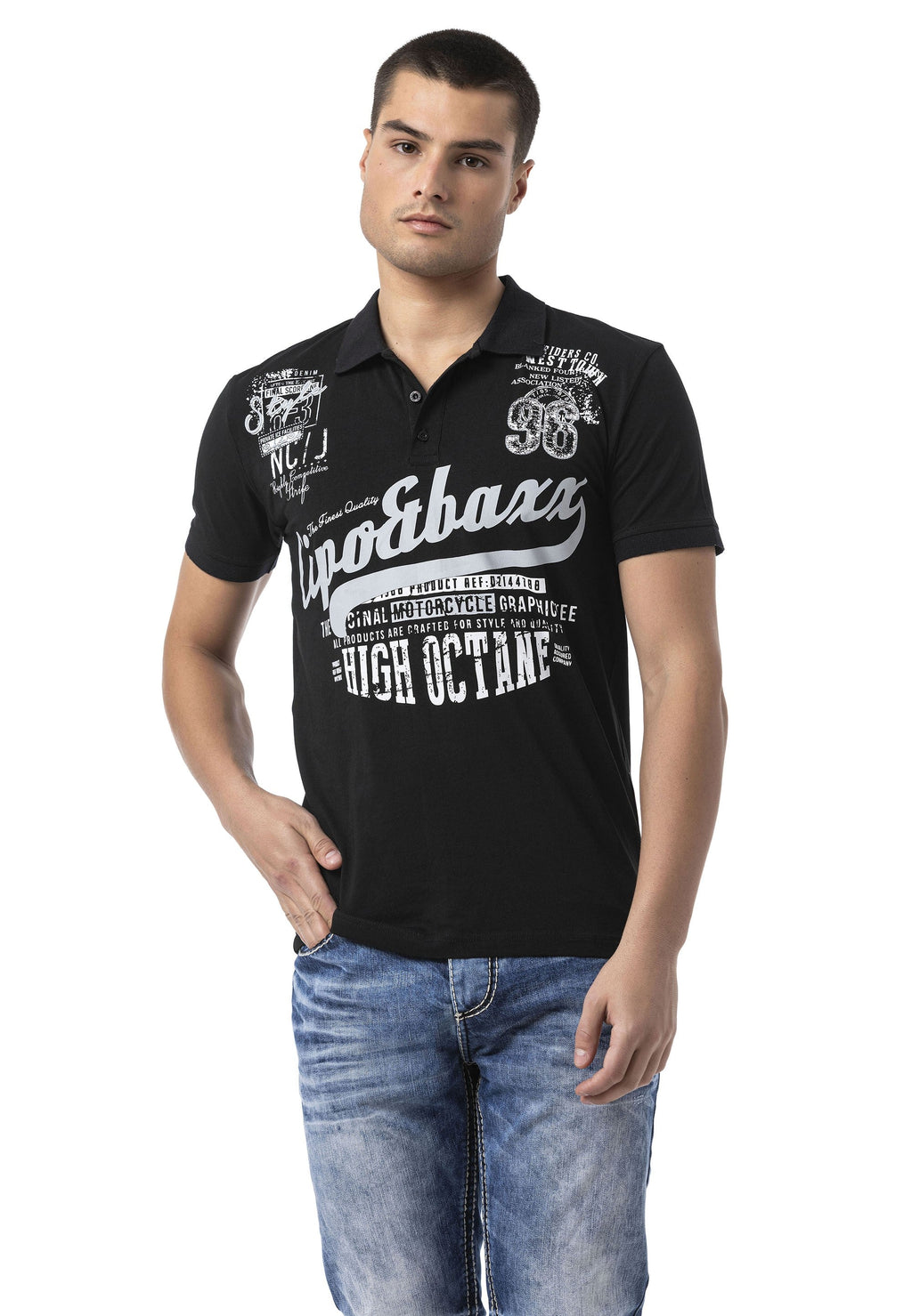 CT794 Men's Urban Graphic Print T-Shirt