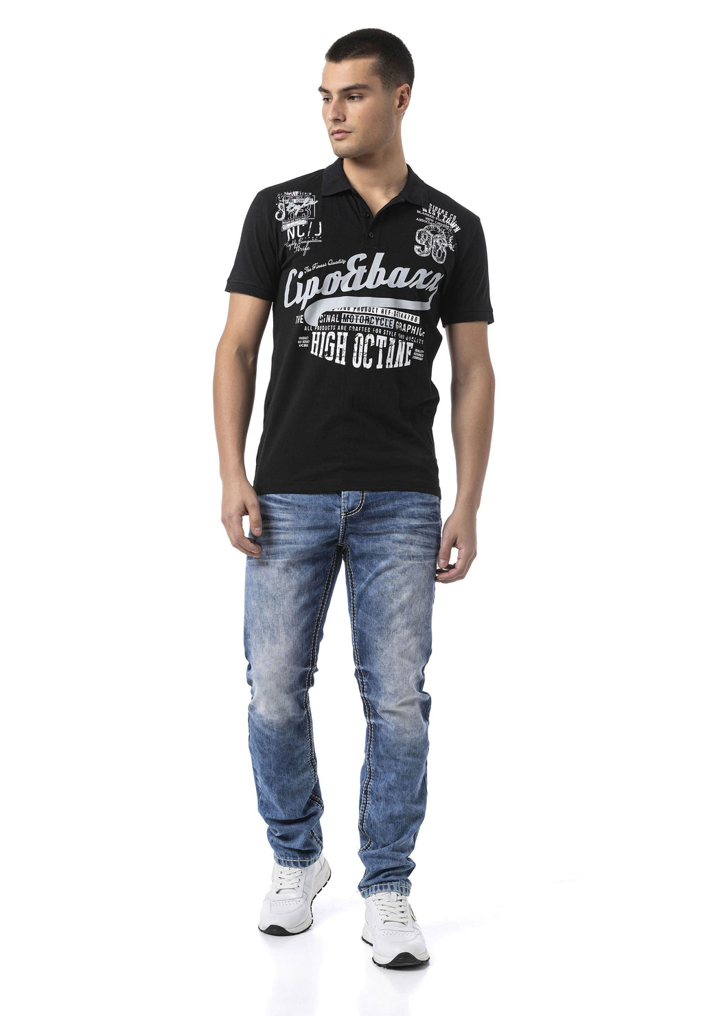 CT794 Men's Urban Graphic Print T-Shirt