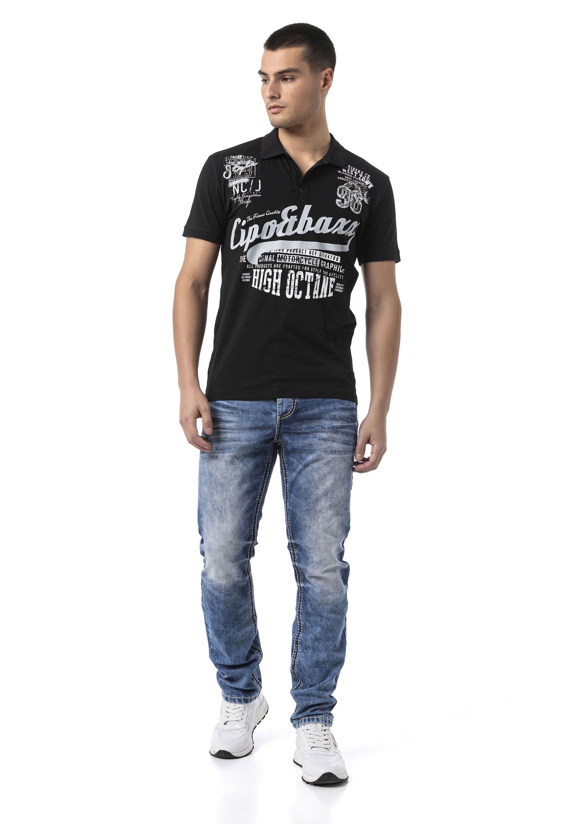 CT794 Men's Urban Graphic Print T-Shirt