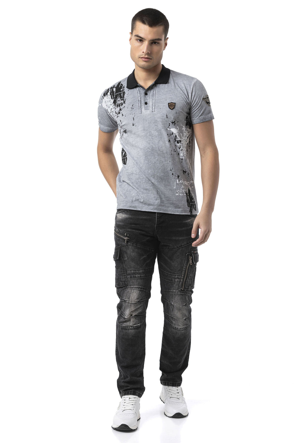 CT798 Men's Graphic Impact Statement Tee