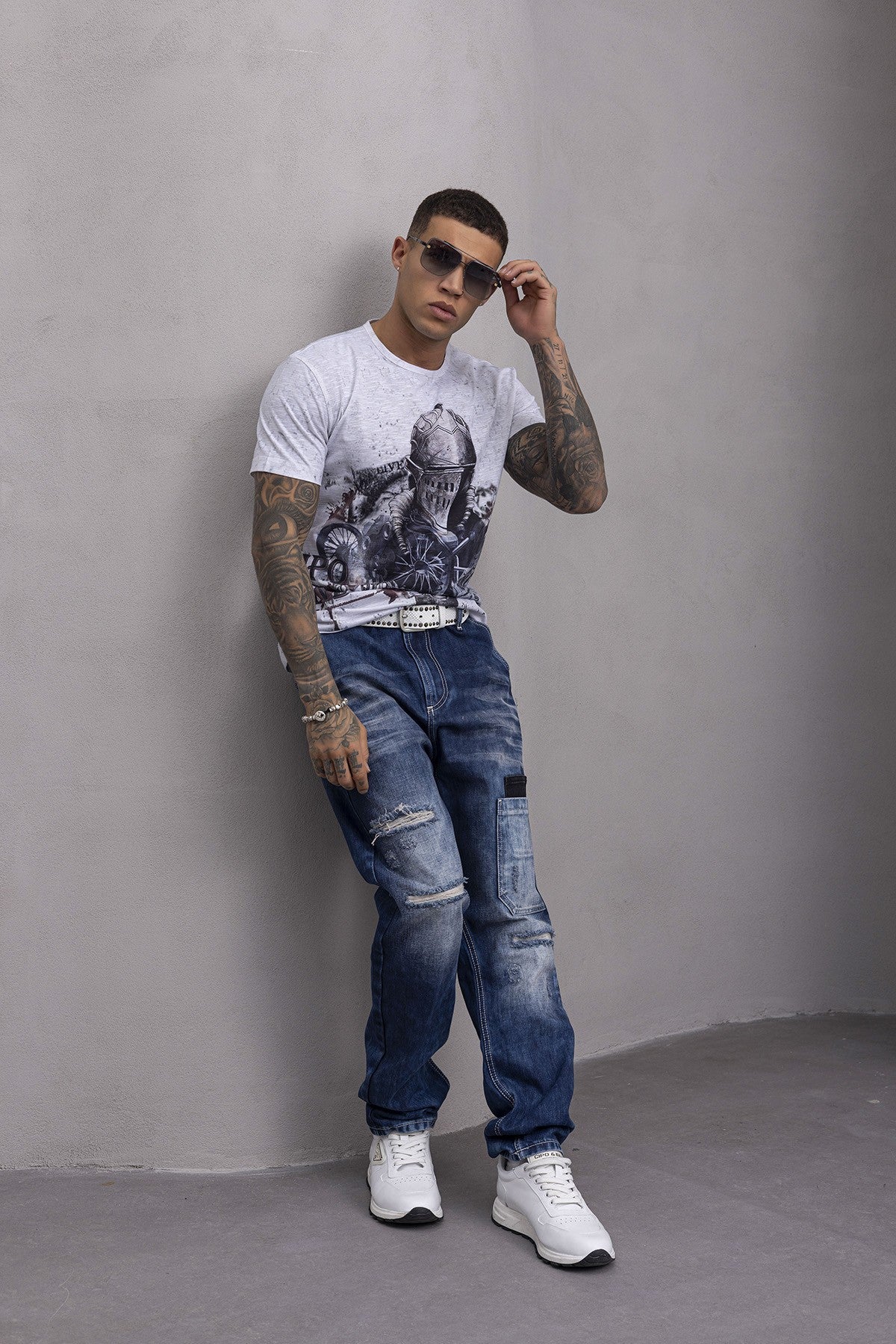 CT828 IronCore Men's Graphic T-Shirt – Street Dominator Edition