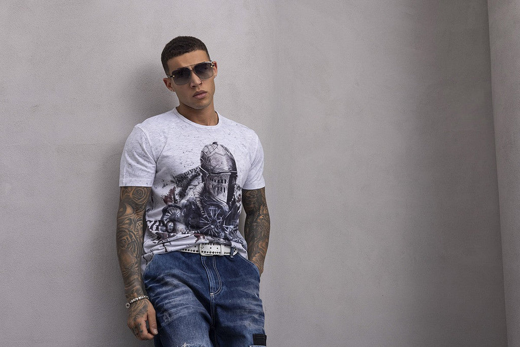 CT828 IronCore Men's Graphic T-Shirt – Street Dominator Edition