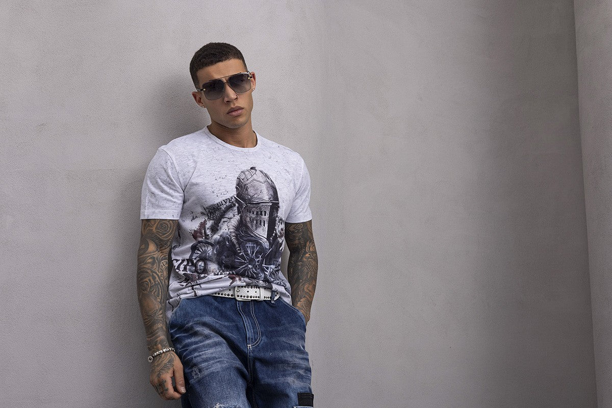 CT828 IronCore Men's Graphic T-Shirt – Street Dominator Edition