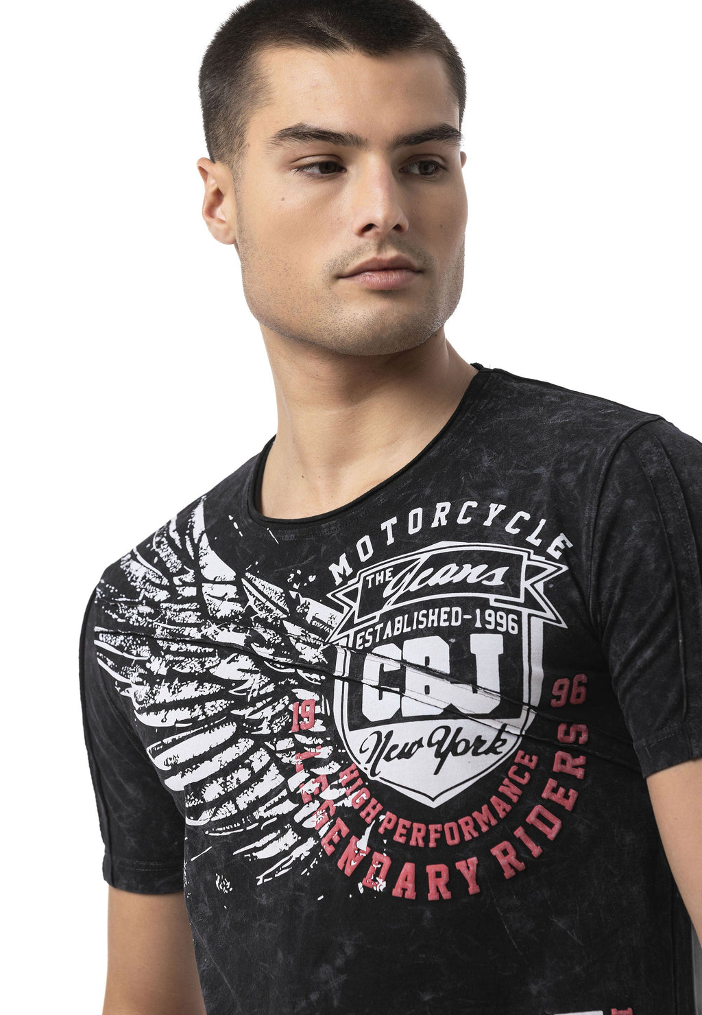 CT809 Men's T-Shirt – Eye-Catching Front Print & Modern Streetwear Style