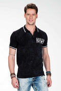 CT381 West Coast Print Polo Collar T-Shirt