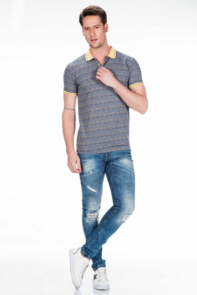 CT440 Polo Collar Classic Men's T-Shirt