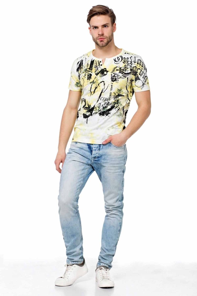 CT457 Printed Men's T-Shirt