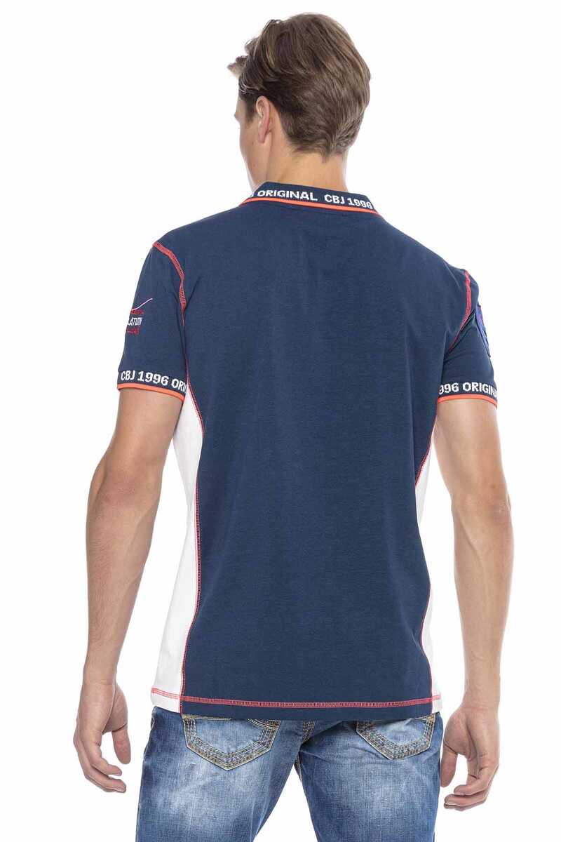 CT605 Embroidered Slim Men's Polo T-Shirt