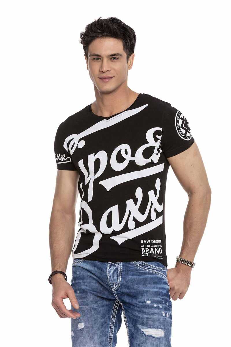 CT635 V-Neck Basic T-Shirt