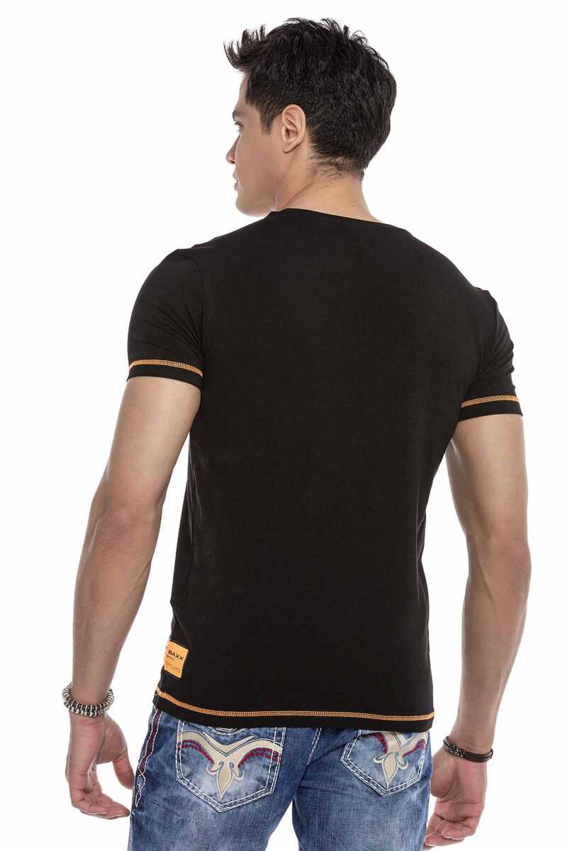 CT644 Neon Print Men's T-Shirt