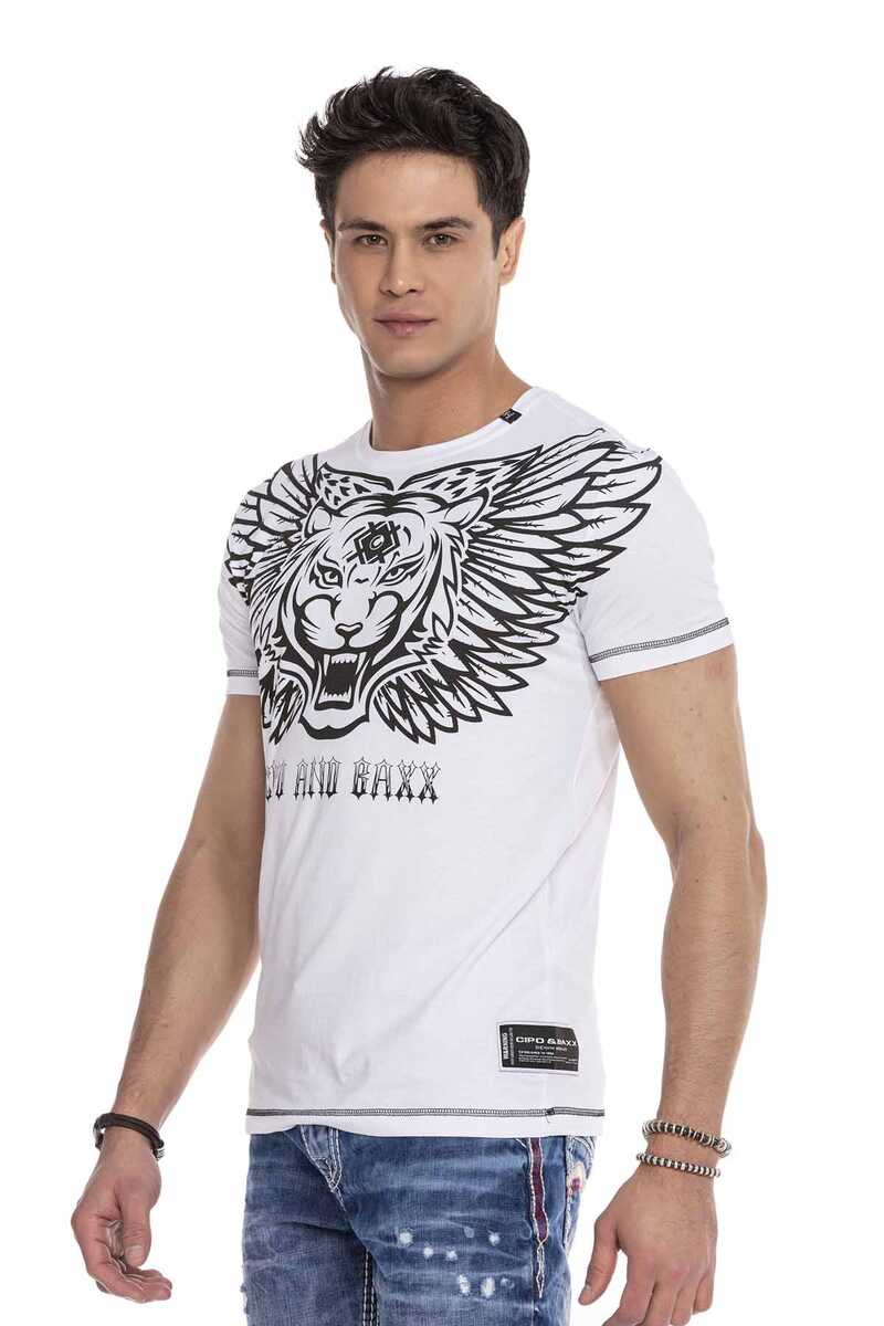 CT644 Neon Print Men's T-Shirt