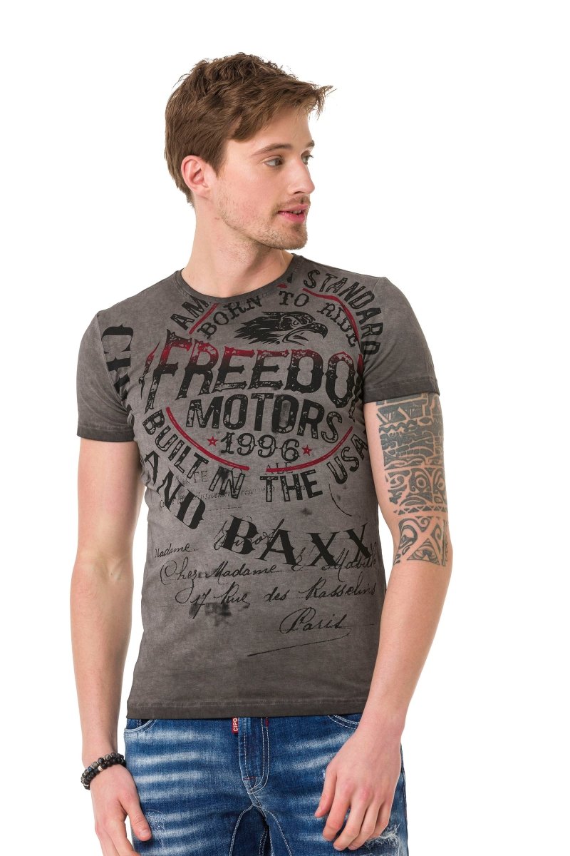 CT689 Printed Men's T-Shirt