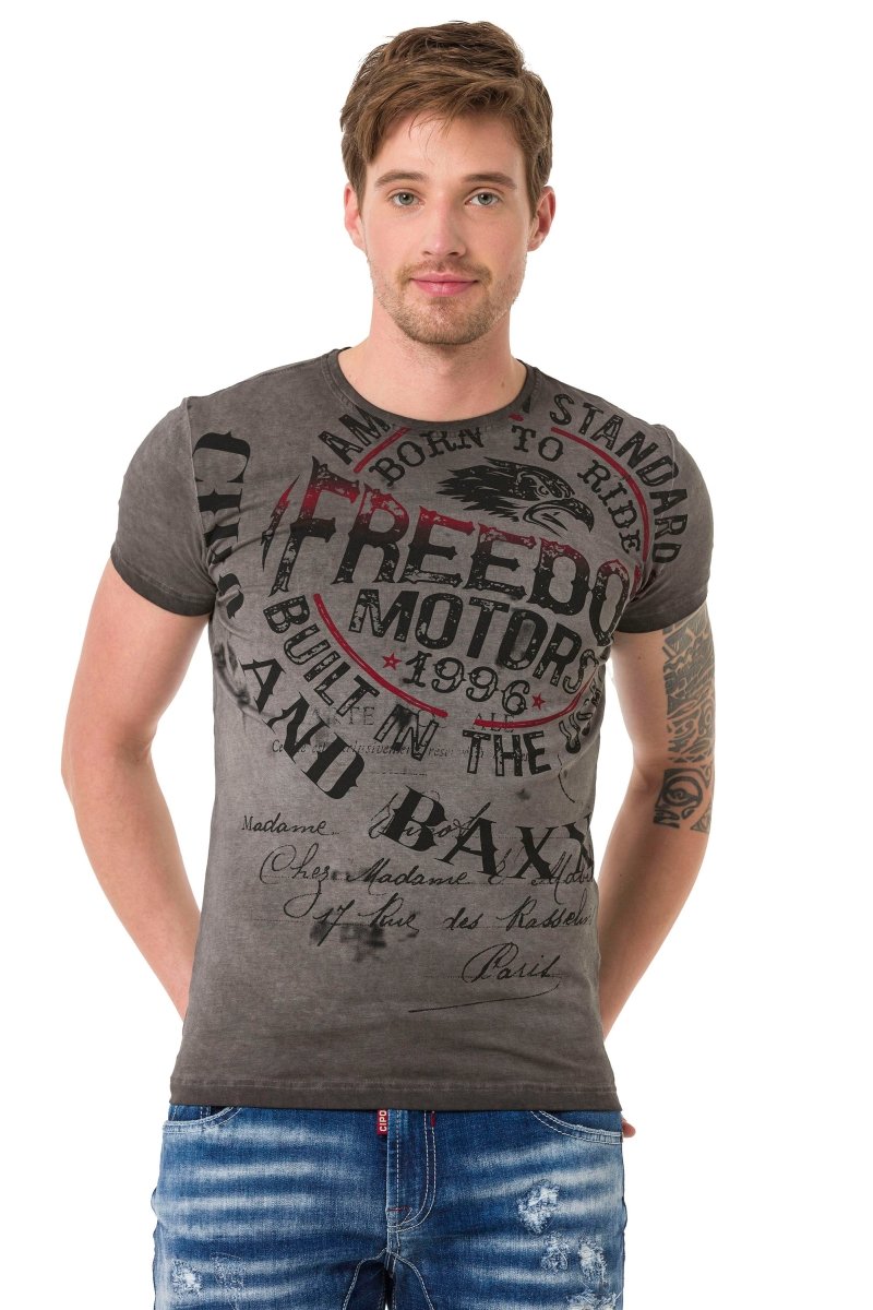 CT689 Printed Men's T-Shirt