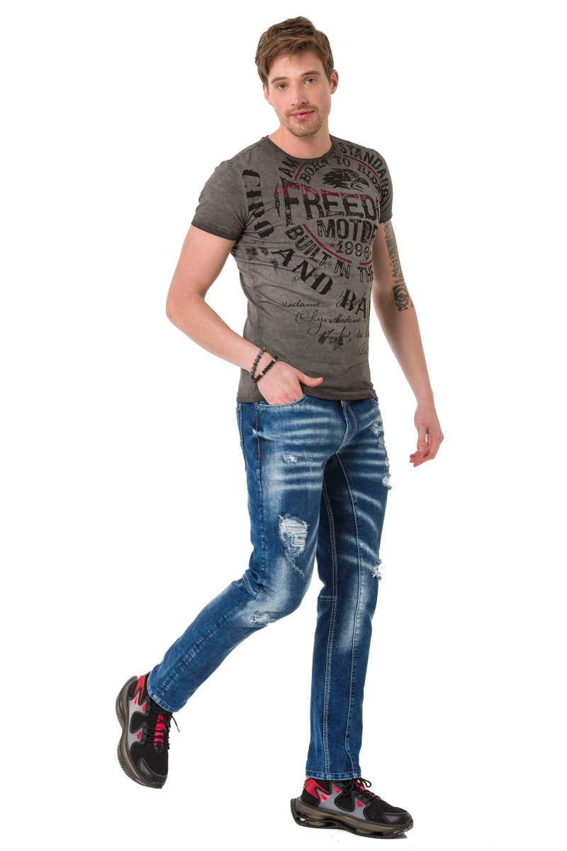 CT689 Printed Men's T-Shirt