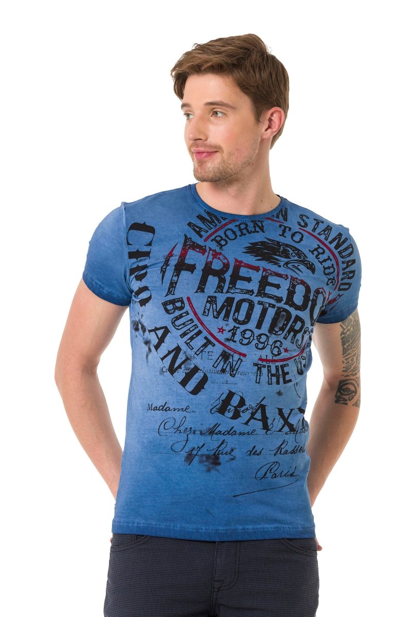 CT689 Printed Men's T-Shirt