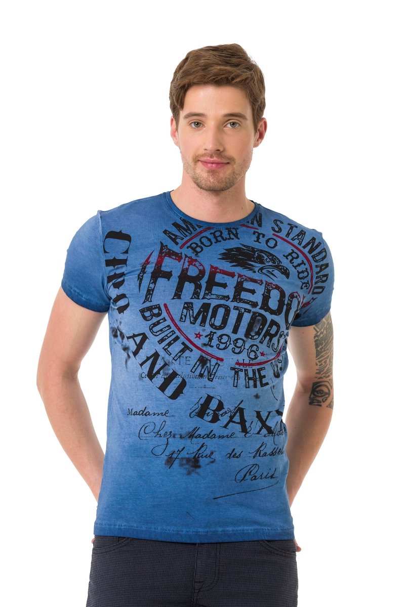 CT689 Printed Men's T-Shirt