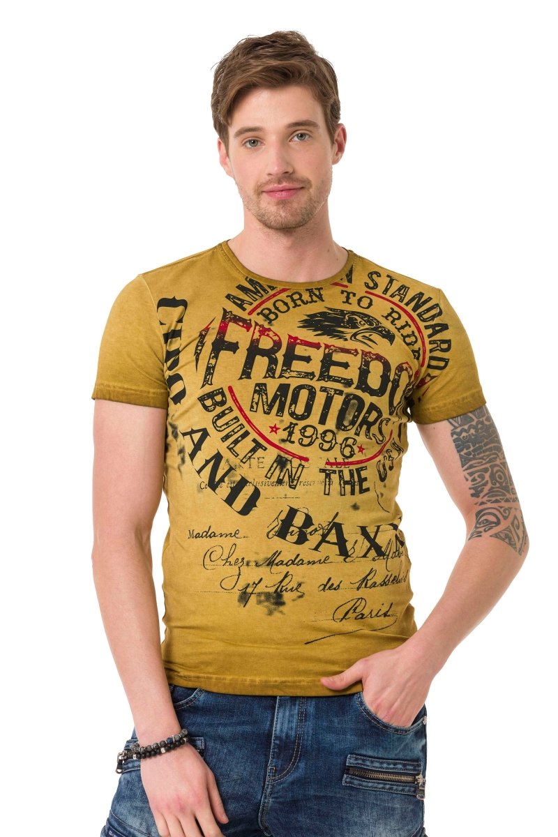 CT689 Printed Men's T-Shirt