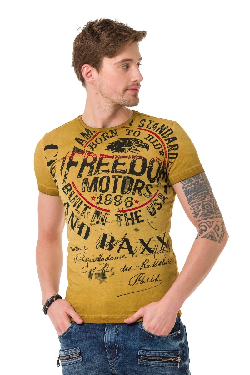 CT689 Printed Men's T-Shirt