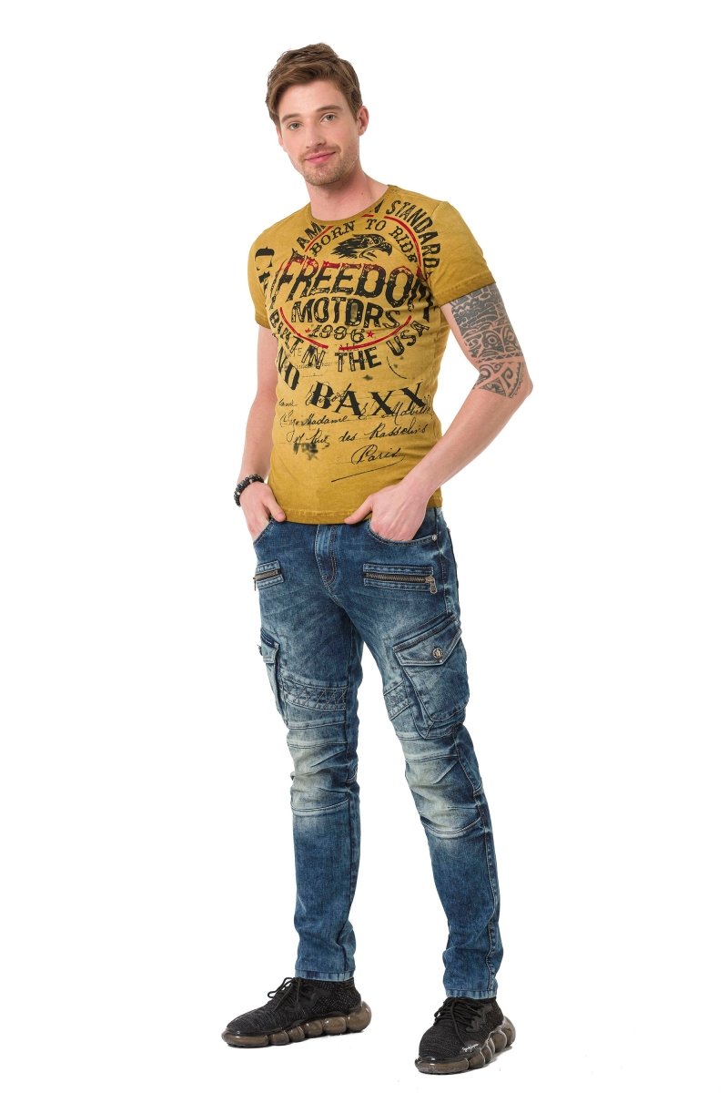 CT689 Printed Men's T-Shirt