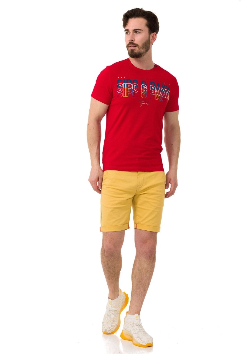 CT717 Colorful Print T-Shirt