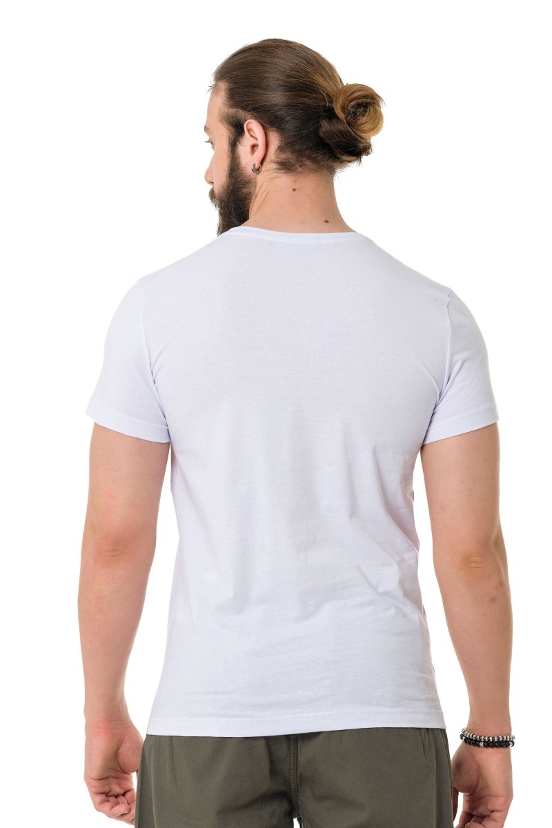 CT718 Panther Print T-Shirt