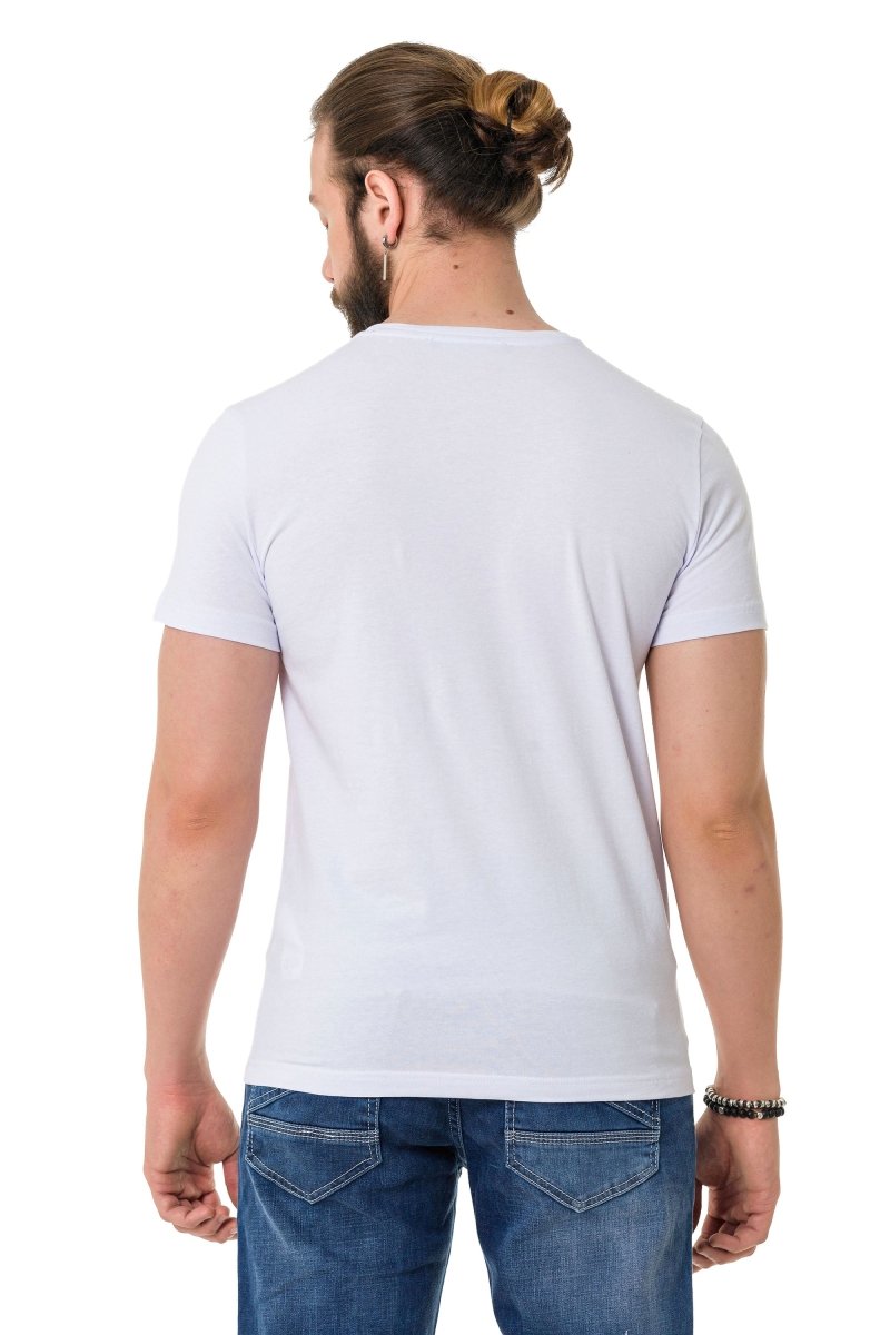 CT720 Stone Foil Print T-Shirt