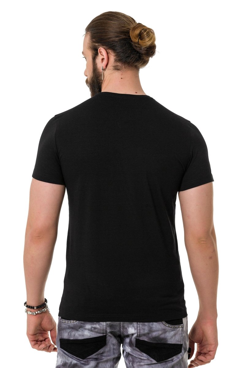 CT720 Stone Foil Print T-Shirt