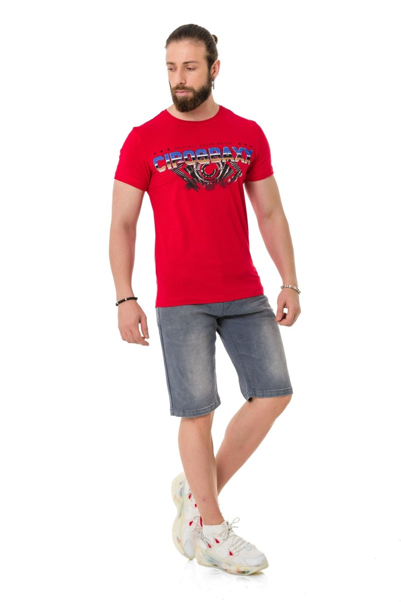 CT721 Colorful Stone Basic T-Shirt