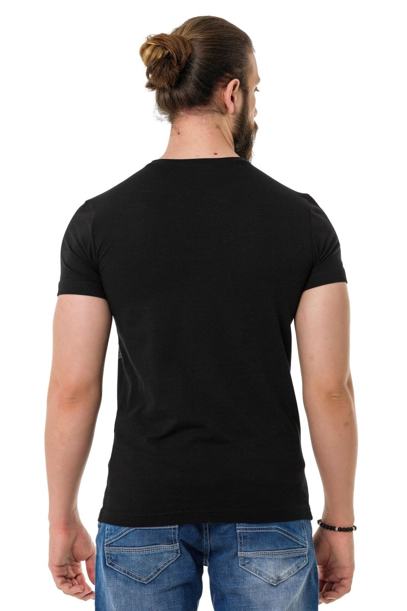 CT729 Stone Tiger Pattern T-Shirt
