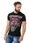 CT729 Stone Tiger Pattern T-Shirt