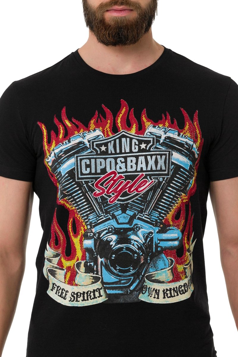 CT730 Hot Rod Motor T-Shirt