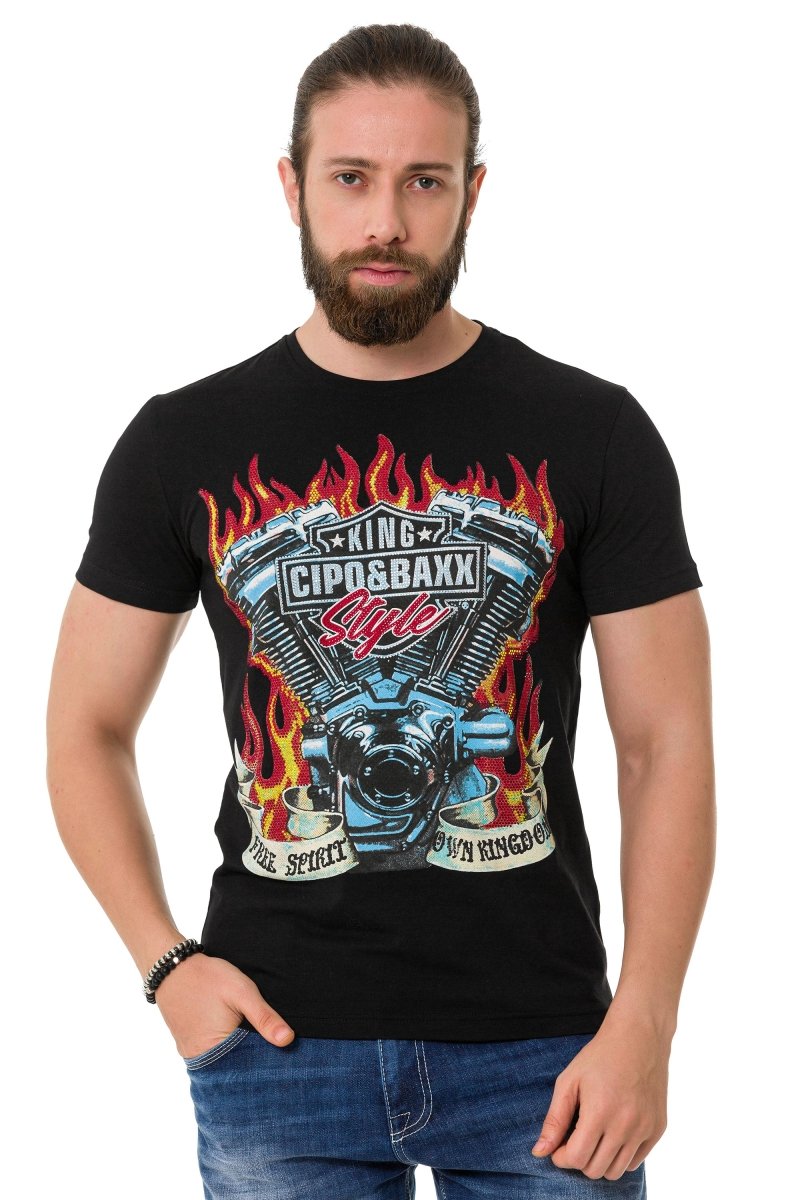 CT730 Hot Rod Motor T-Shirt